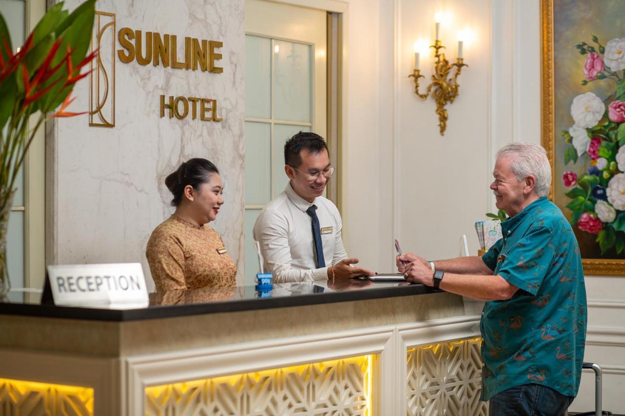 Sunline Hotel Hanoi Buitenkant foto